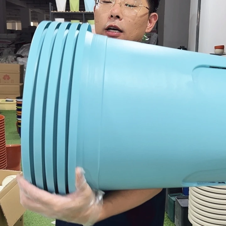 圆形控根380口38高34蓝色无托5只