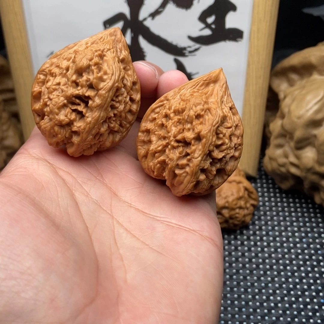 文玩核桃把件39大沽石