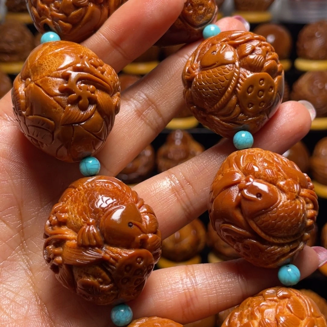 清***霞橄榄核手串/手链橄榄核