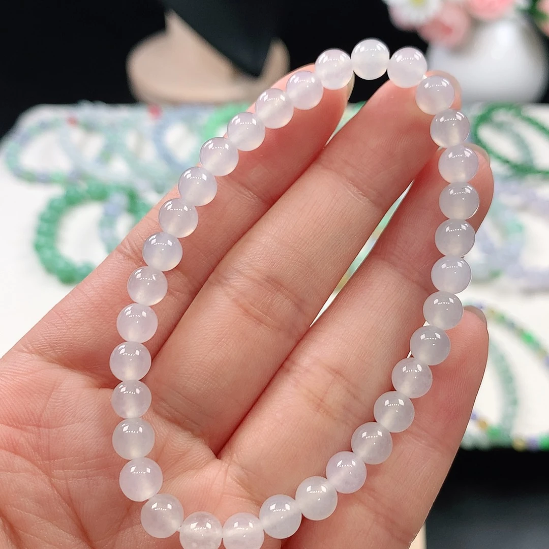 翡翠未镶嵌手链5.8mm