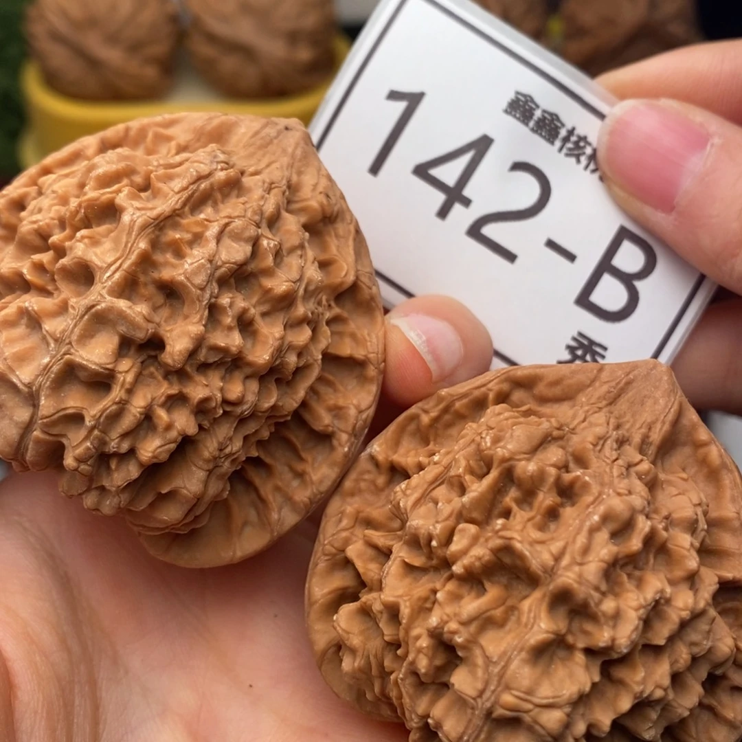 文玩核桃把件官帽52……