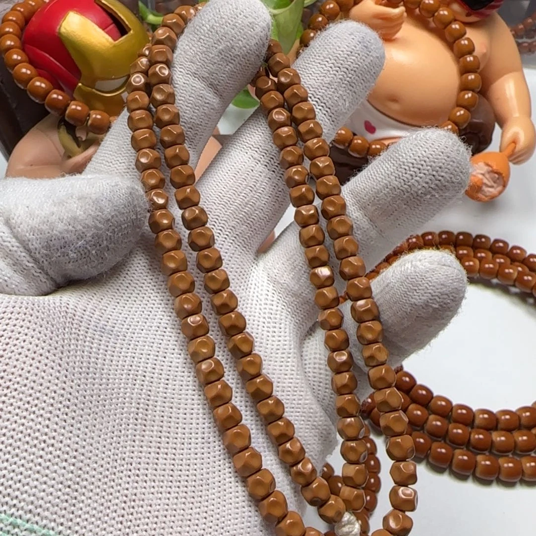 橄榄核手串/手链老挝核尖无相脖挂6.2