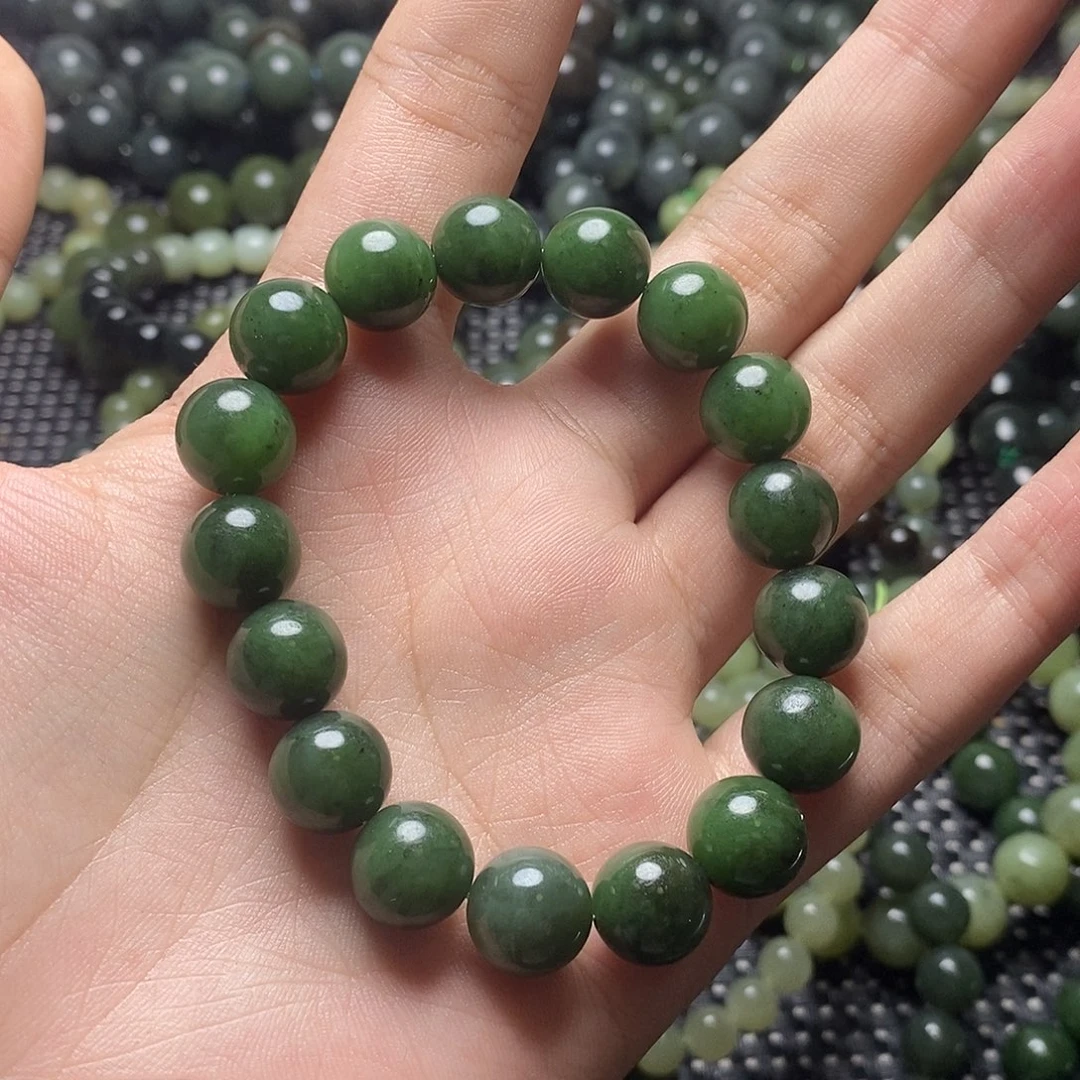 和田玉未镶嵌手串14