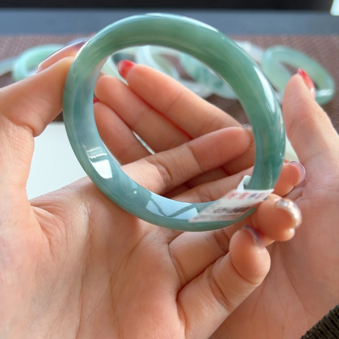 翡翠手镯未镶嵌13号 54.6