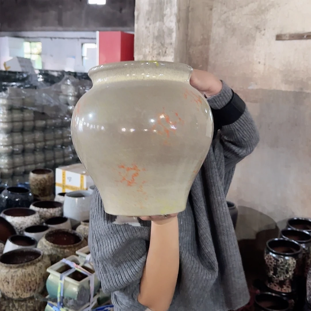 王嫂花盆1027-194高28口19