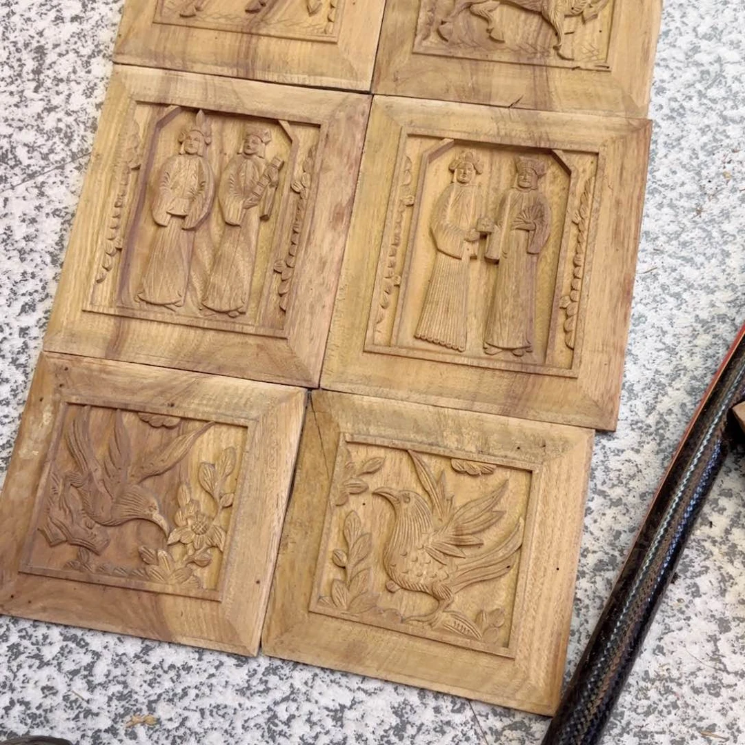 香榧木牡**鹉木雕摆件创意