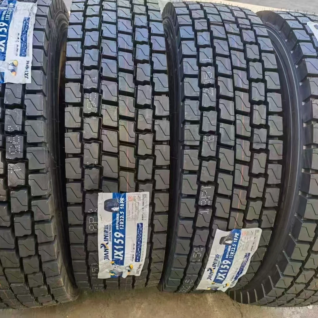 建新轮胎12r22.5JX153真空159麻将块全钢丝货车载重正品马田随机