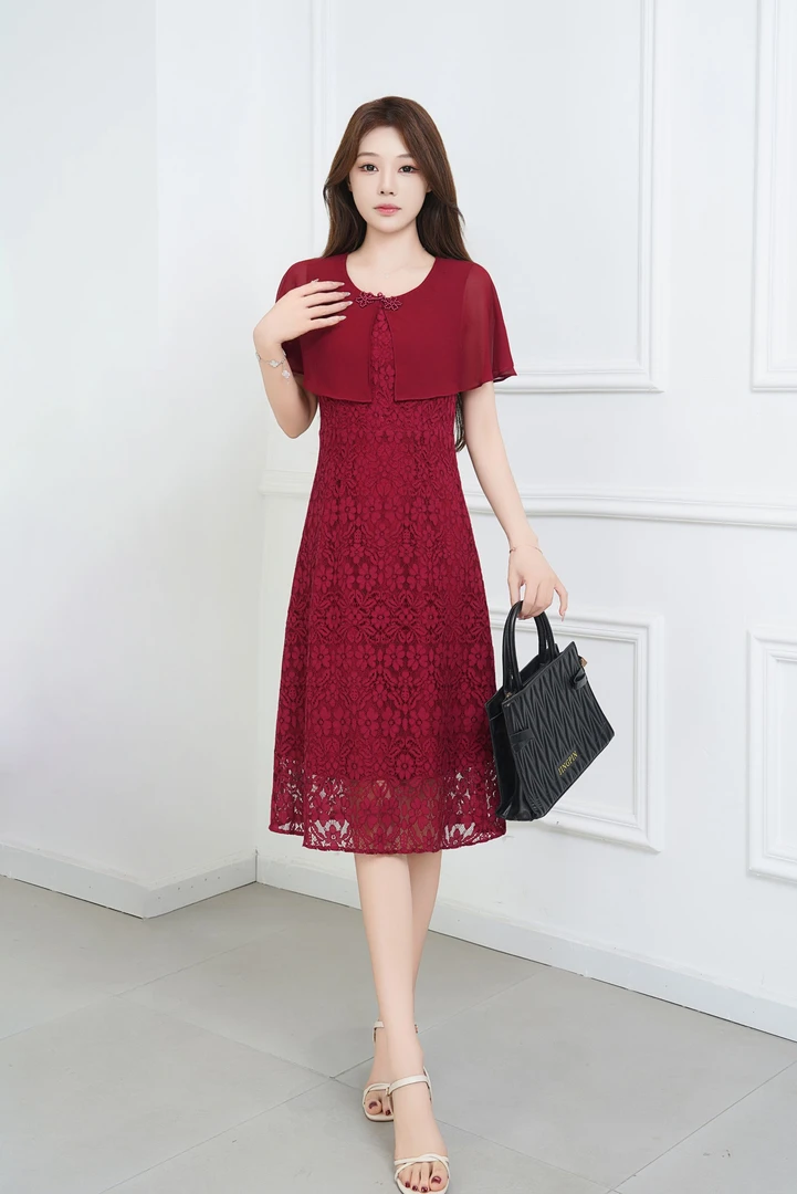 FA2607最新夏季中国风高端气质显瘦遮肉时尚连衣裙