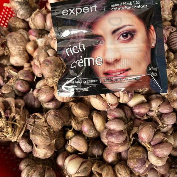 染 发  云南德宏黑皮大 蒜