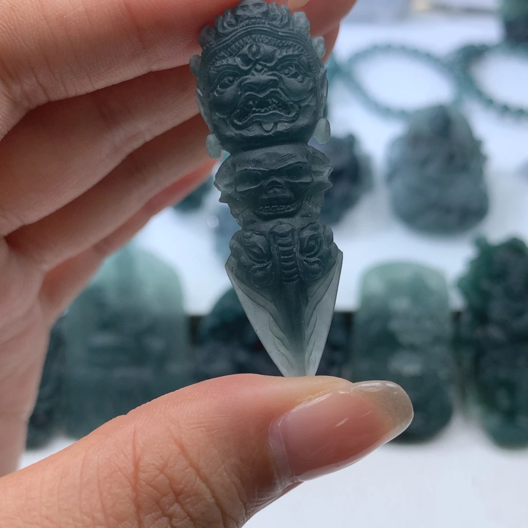 未镶嵌定制翡翠毛货不退不换