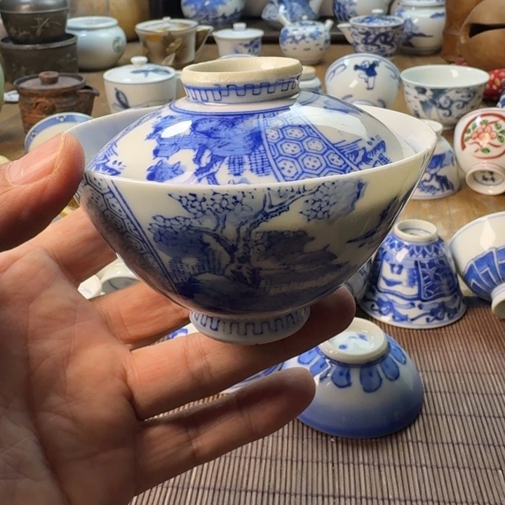 *****青花瓷器杯子茶具