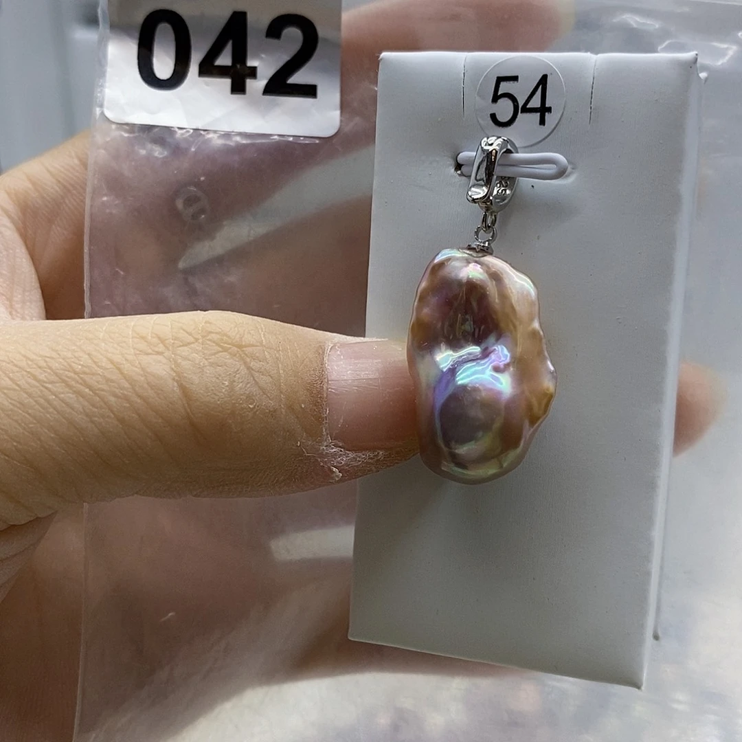 合金耳饰淡水珍珠