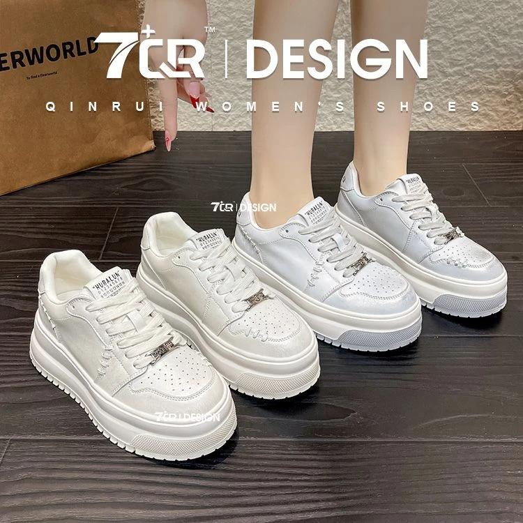7+QR厚底增高小清新休闲运动百搭休闲鞋 LH&2025-8
