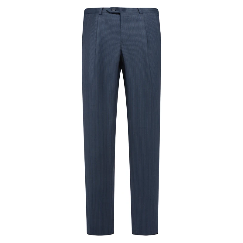 AB1149【100高支纯羊毛】邦纳男士春秋款中腰直筒商务休闲长裤28895