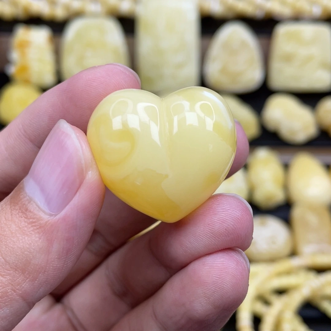 裸石琥珀未镶嵌琥珀蜜蜡