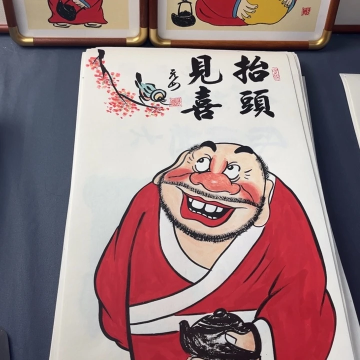 国画禅意画纯手绘作品