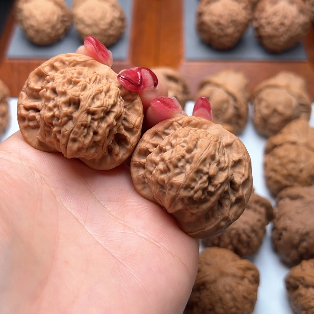 文玩核桃把件宽边41