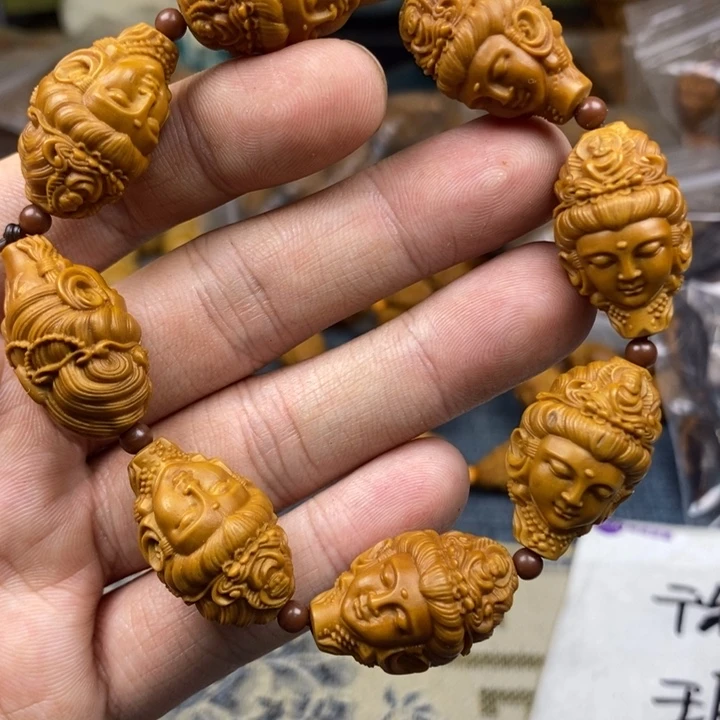 橄榄核手串/手链橄榄核雕工艺手串