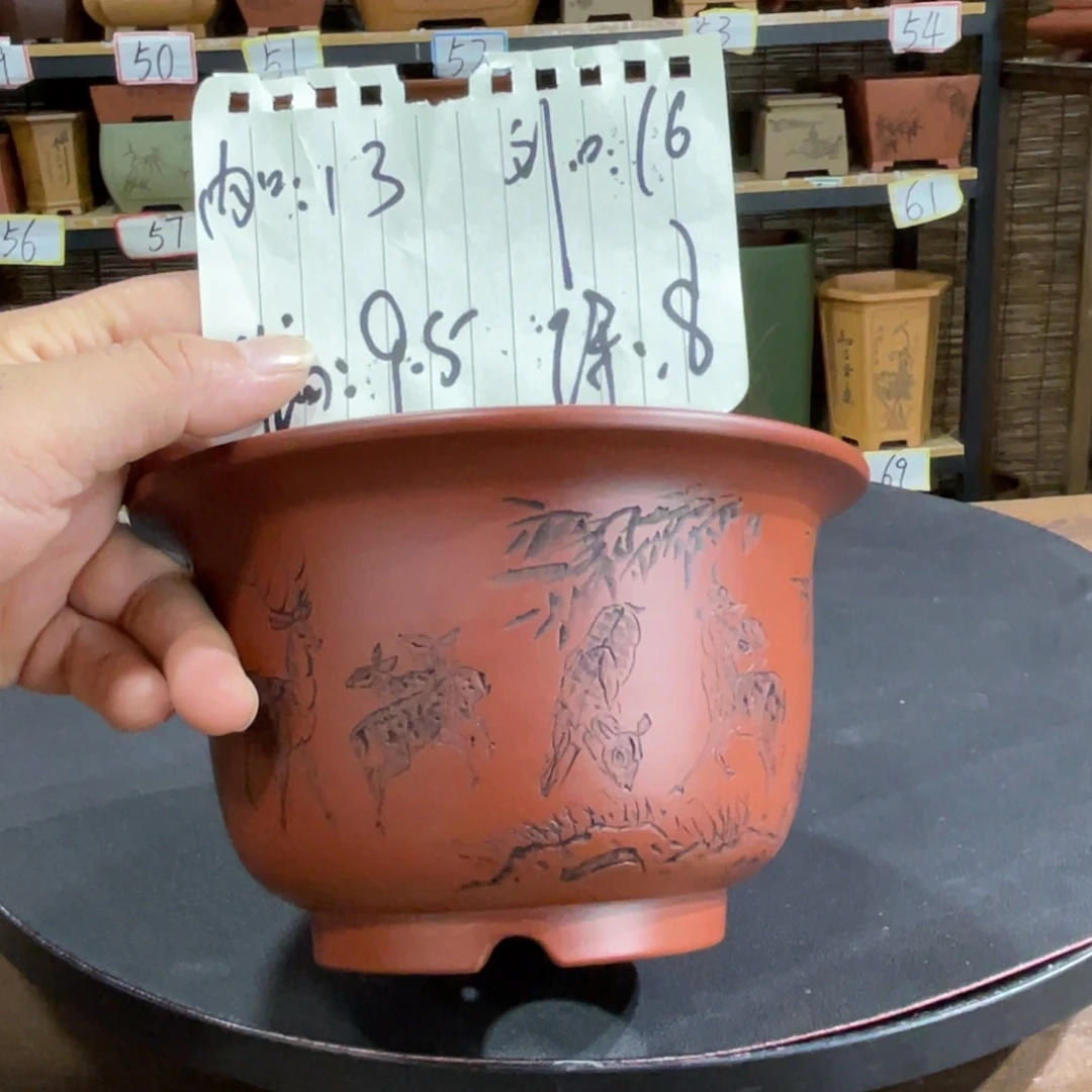 花盆紫砂紫砂花盆在这里