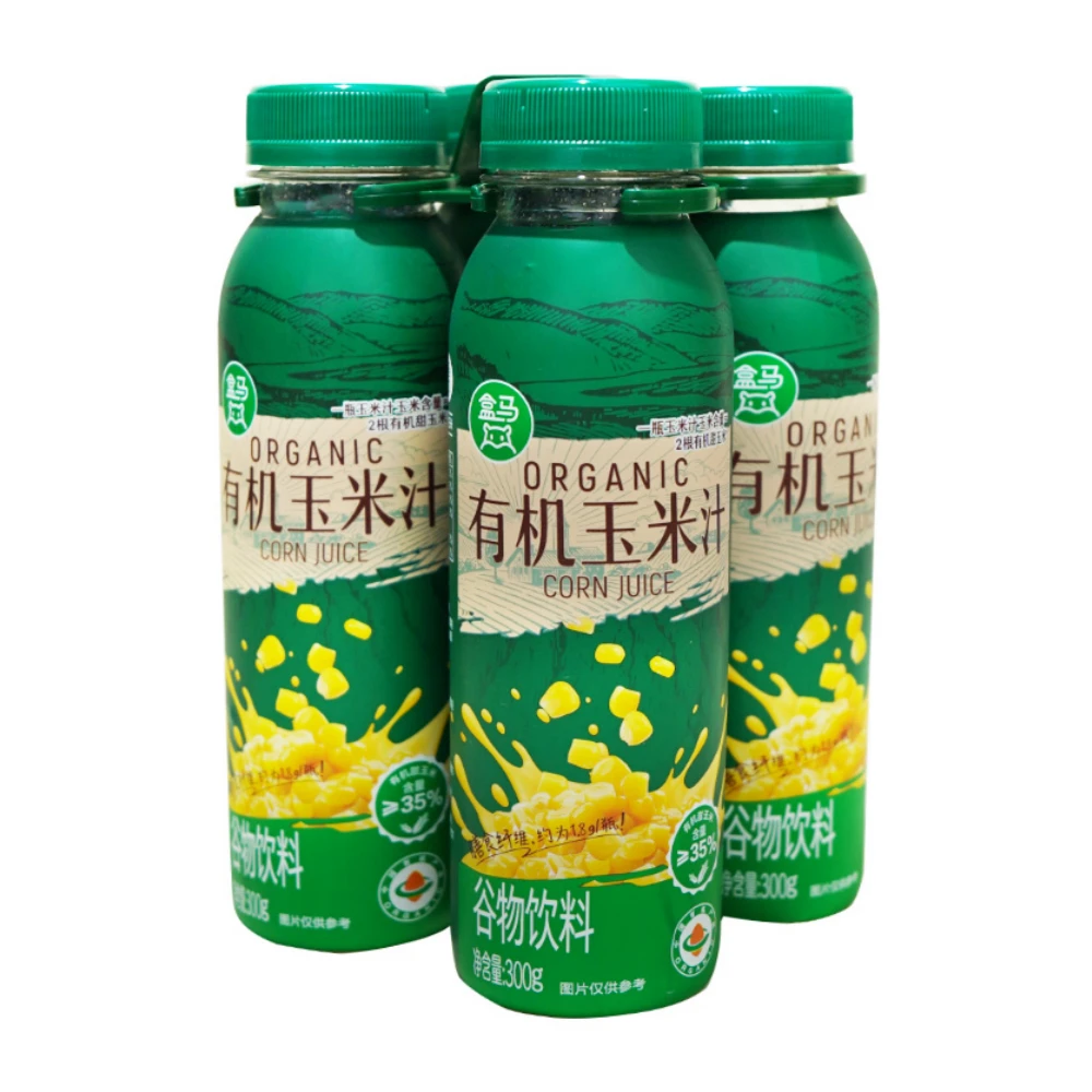 盒马 有机玉米汁 300g*4
