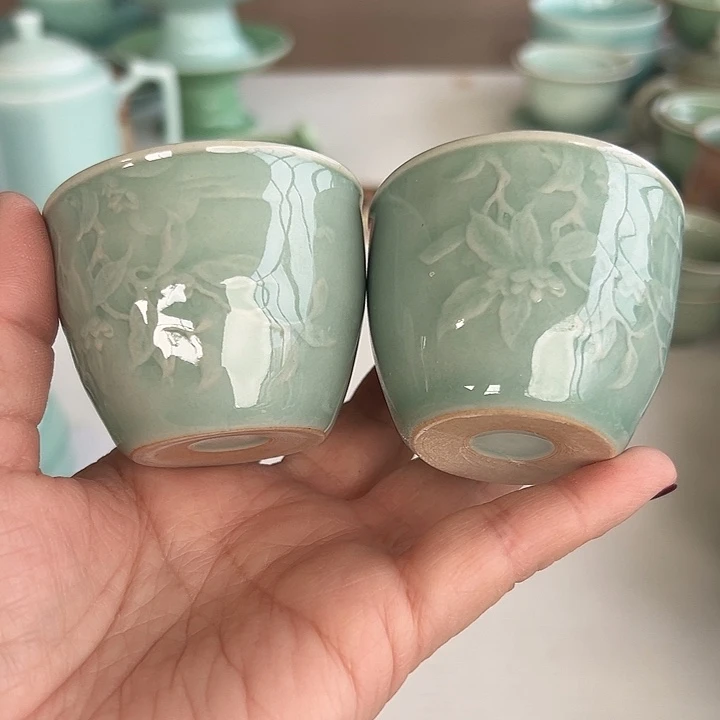 小米茶器龙泉青瓷
