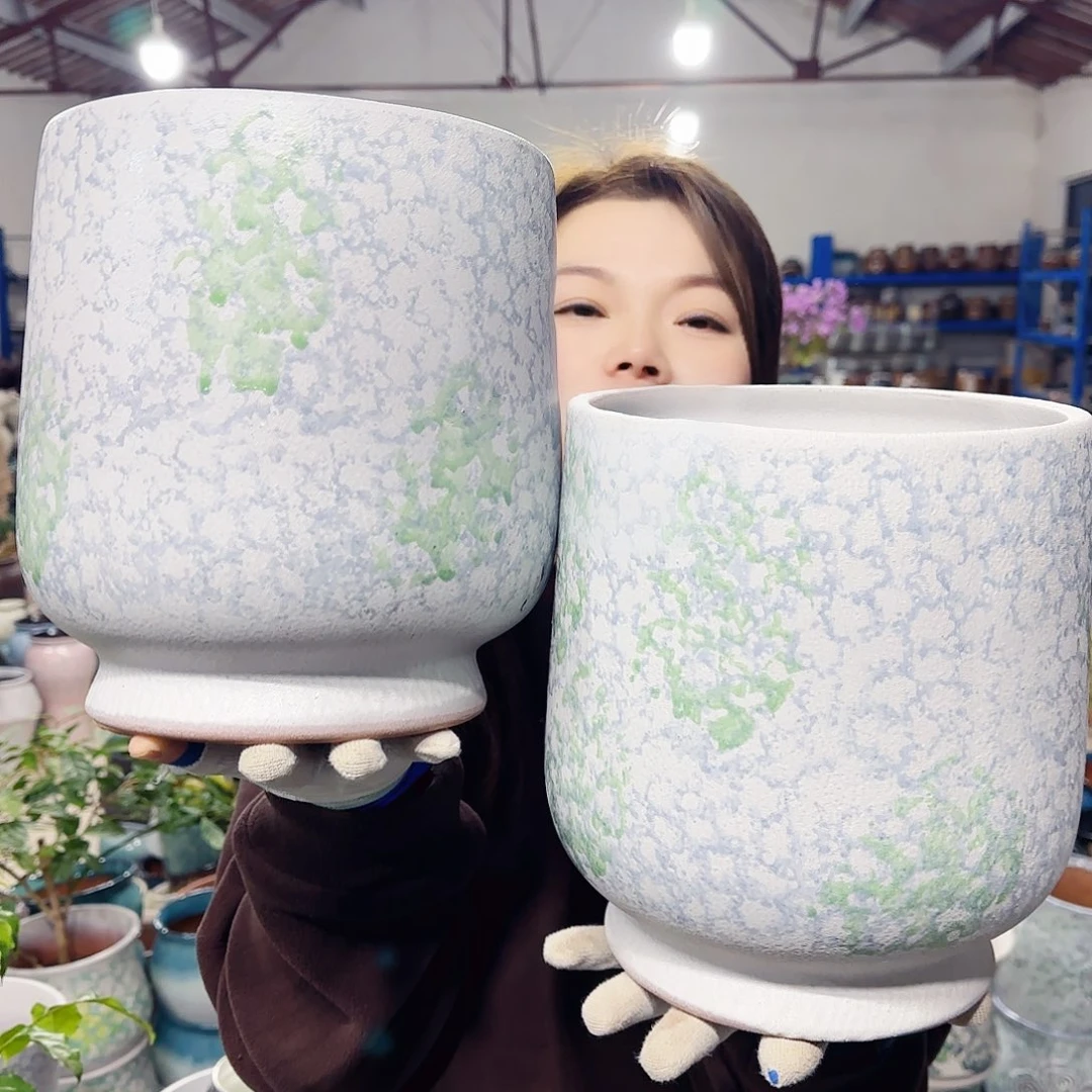 花盆紫砂高23口19