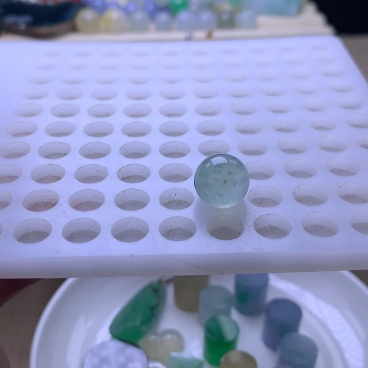 未镶嵌手链翡翠12.1翡翠圆珠