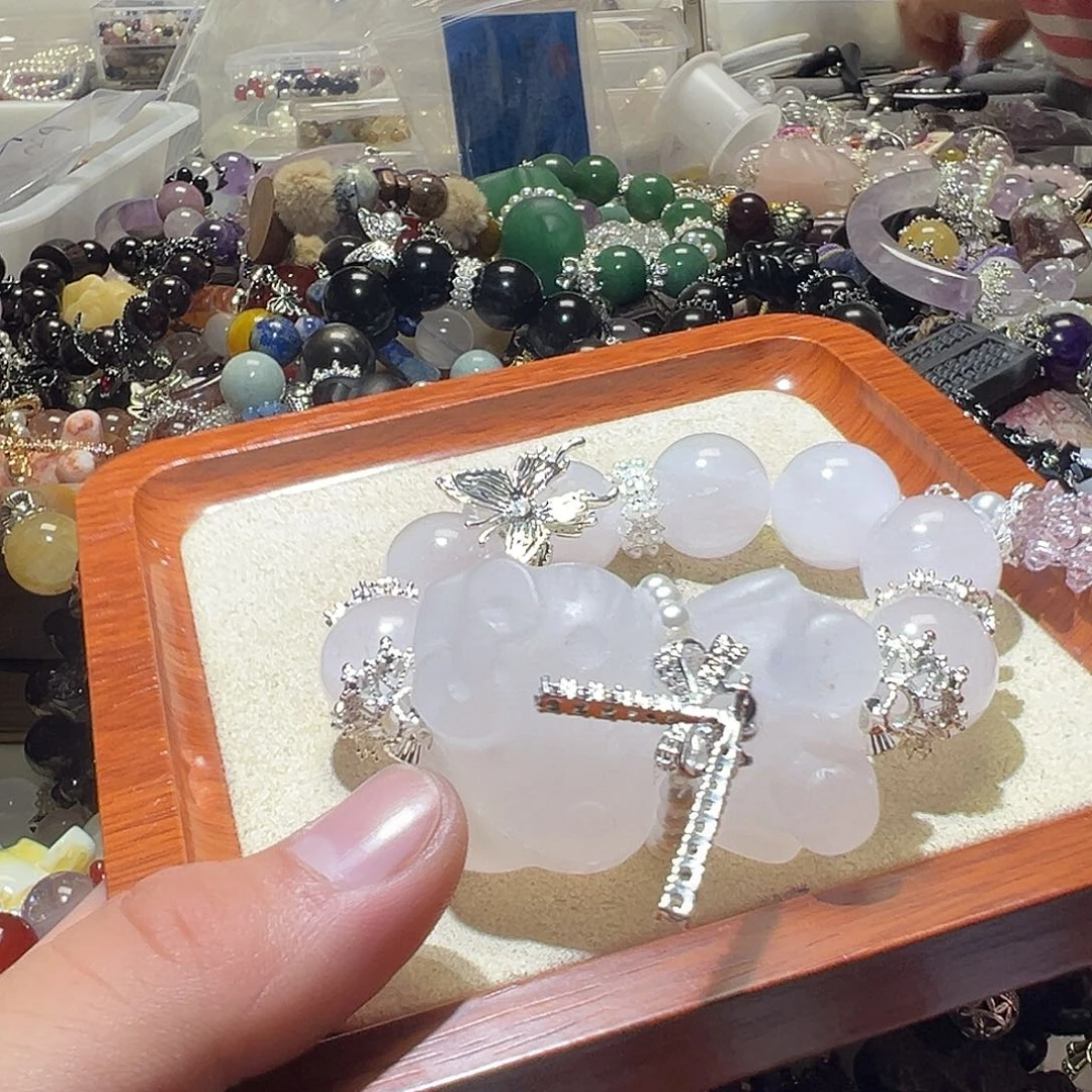 手链水晶未镶嵌水晶手链