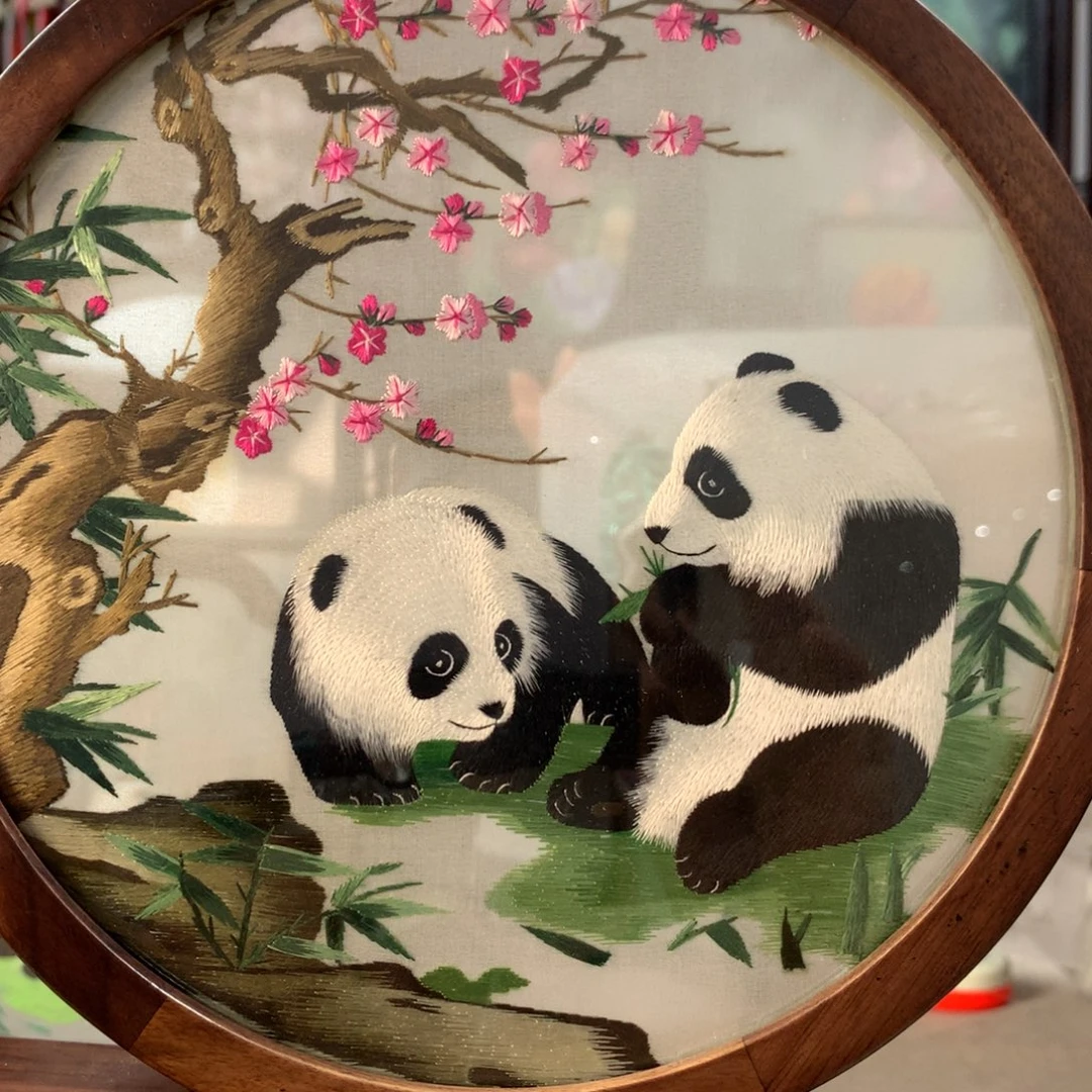 木苏绣精品推荐给你们