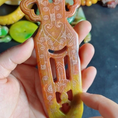 紫金钵盂菩提把件