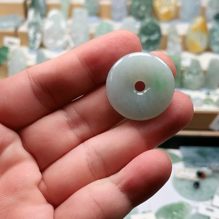 吊坠(不含链)未镶嵌翡翠190平安扣
