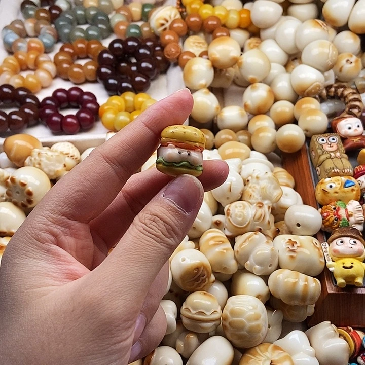 福***猫菩提根/象牙果吊坠9