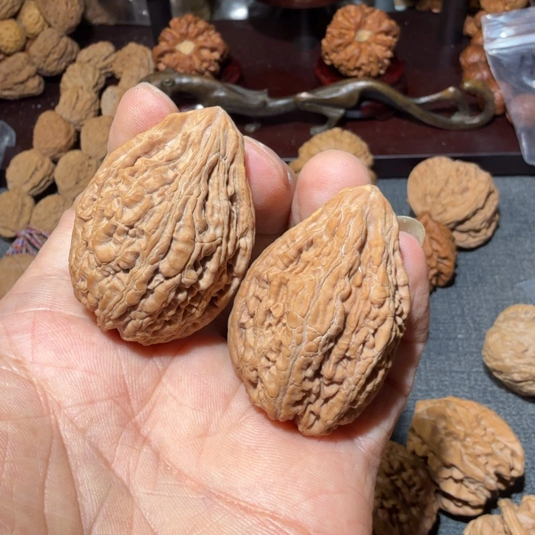 把件文玩核桃坐佛有黄34