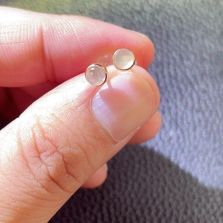 颈饰18K金镶嵌翡翠翡翠