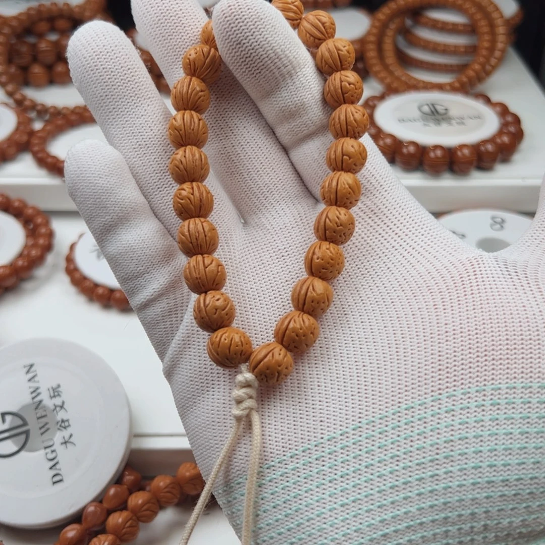 吊坠桃核桃核手串