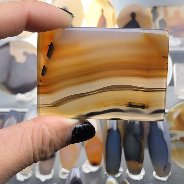 查罗石未镶嵌珠宝半成品117