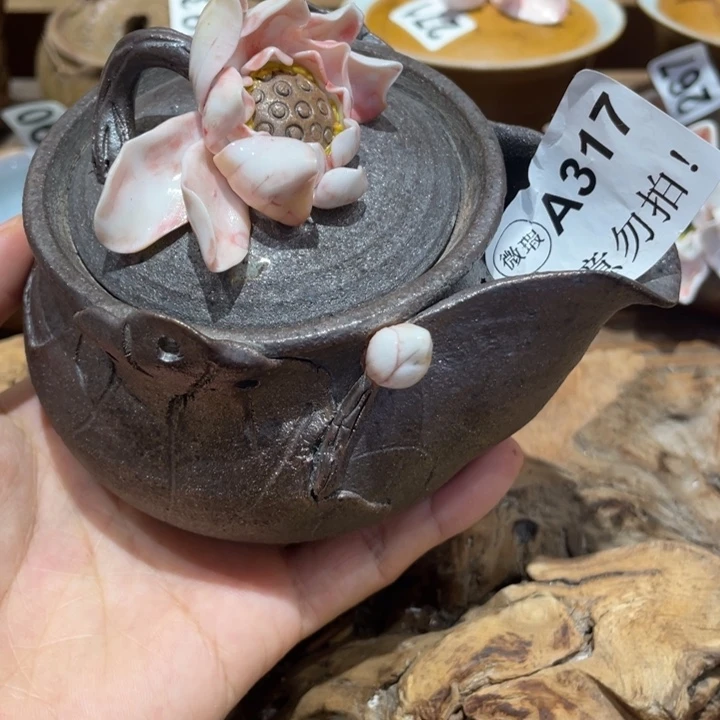 手工制作陶瓷茶具陶瓷青蛙