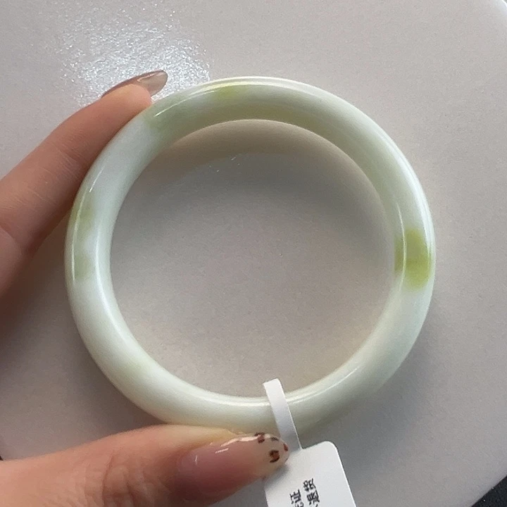 蓝田玉（蛇纹石化大理石玉）手镯未镶嵌纤*