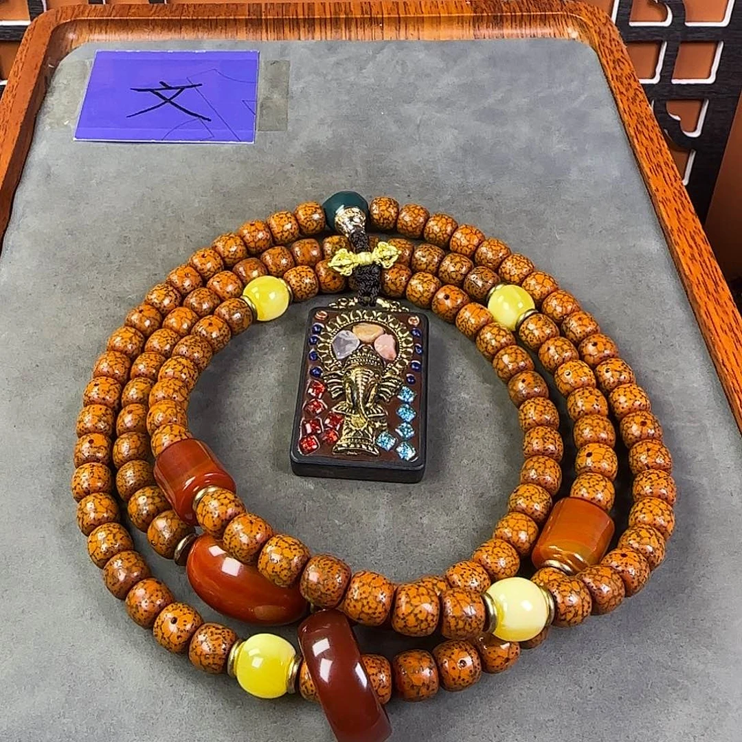 星月菩提吊坠脖挂