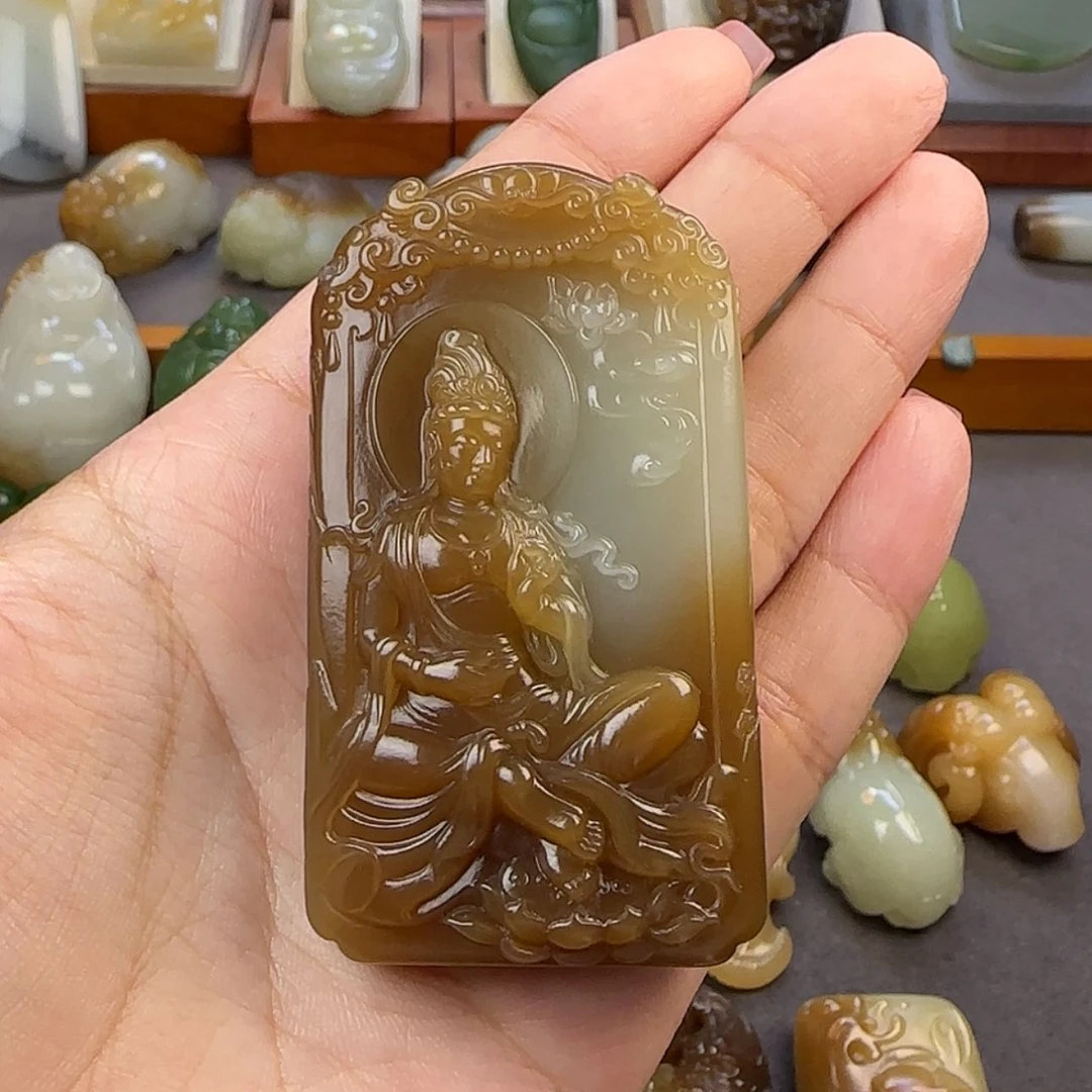 【闪购商品】和田玉未镶嵌颈饰c***6