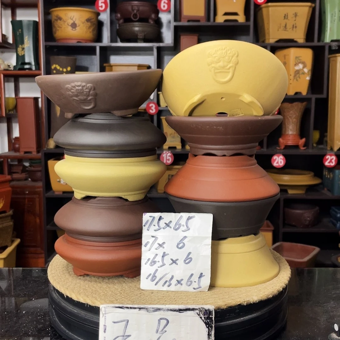 紫砂D-婉秋紫砂花盆