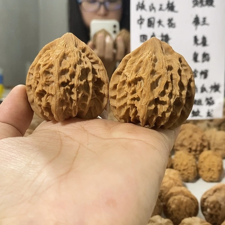 吊坠文玩核桃朱雀44