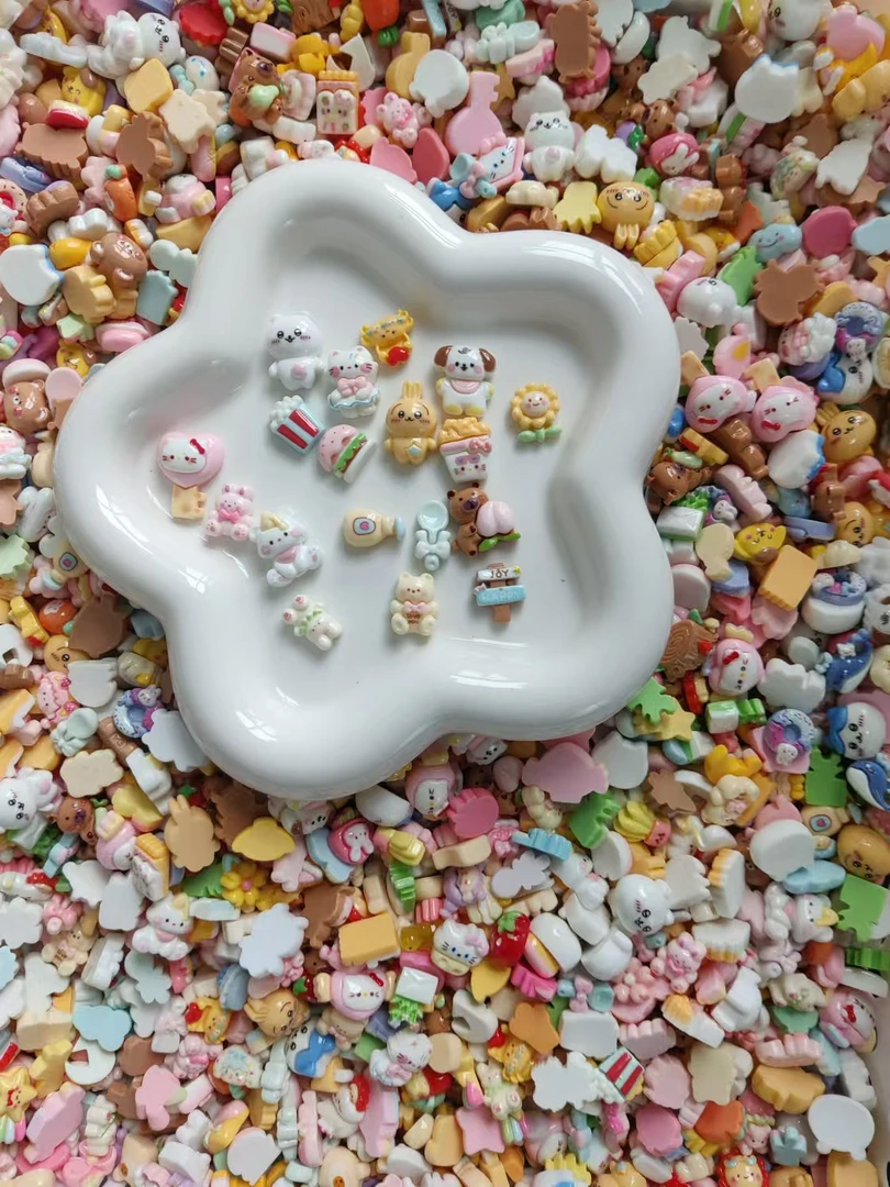 mini迷你混装树脂贪玩可爱配件饰品