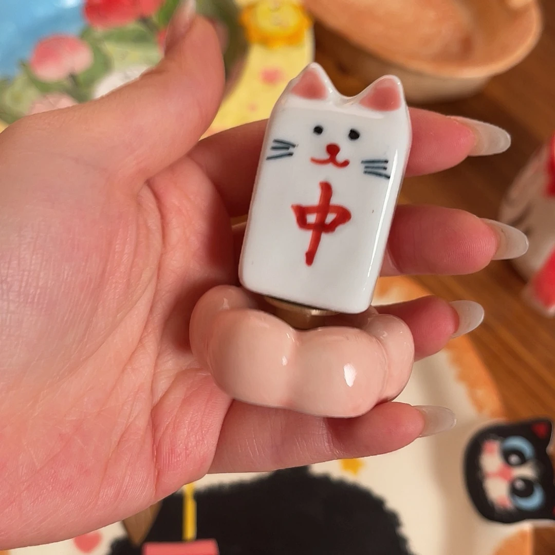 景德镇陶瓷可爱手绘杯