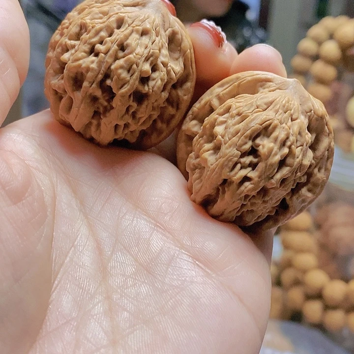 【闪购商品】文玩核桃把件弓**汪38.5虎头