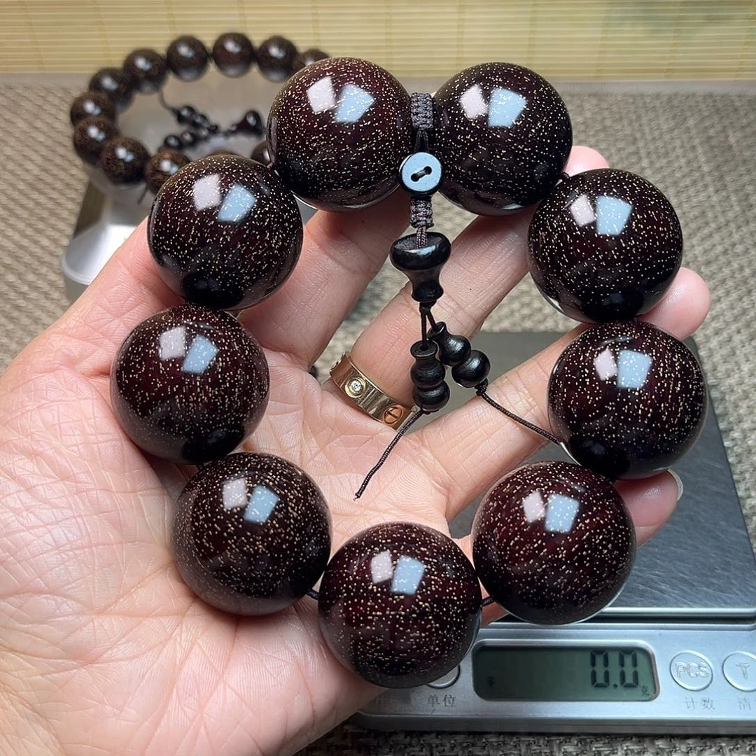 檀香紫檀（小叶紫檀）3.0 9颗 爆星