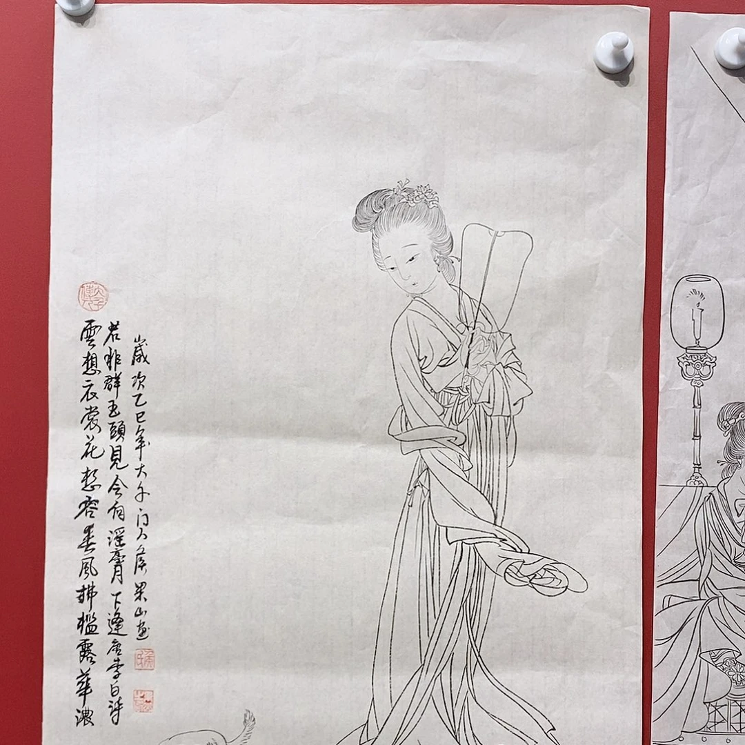 国画大风堂嫡传-侯果山老师作品路