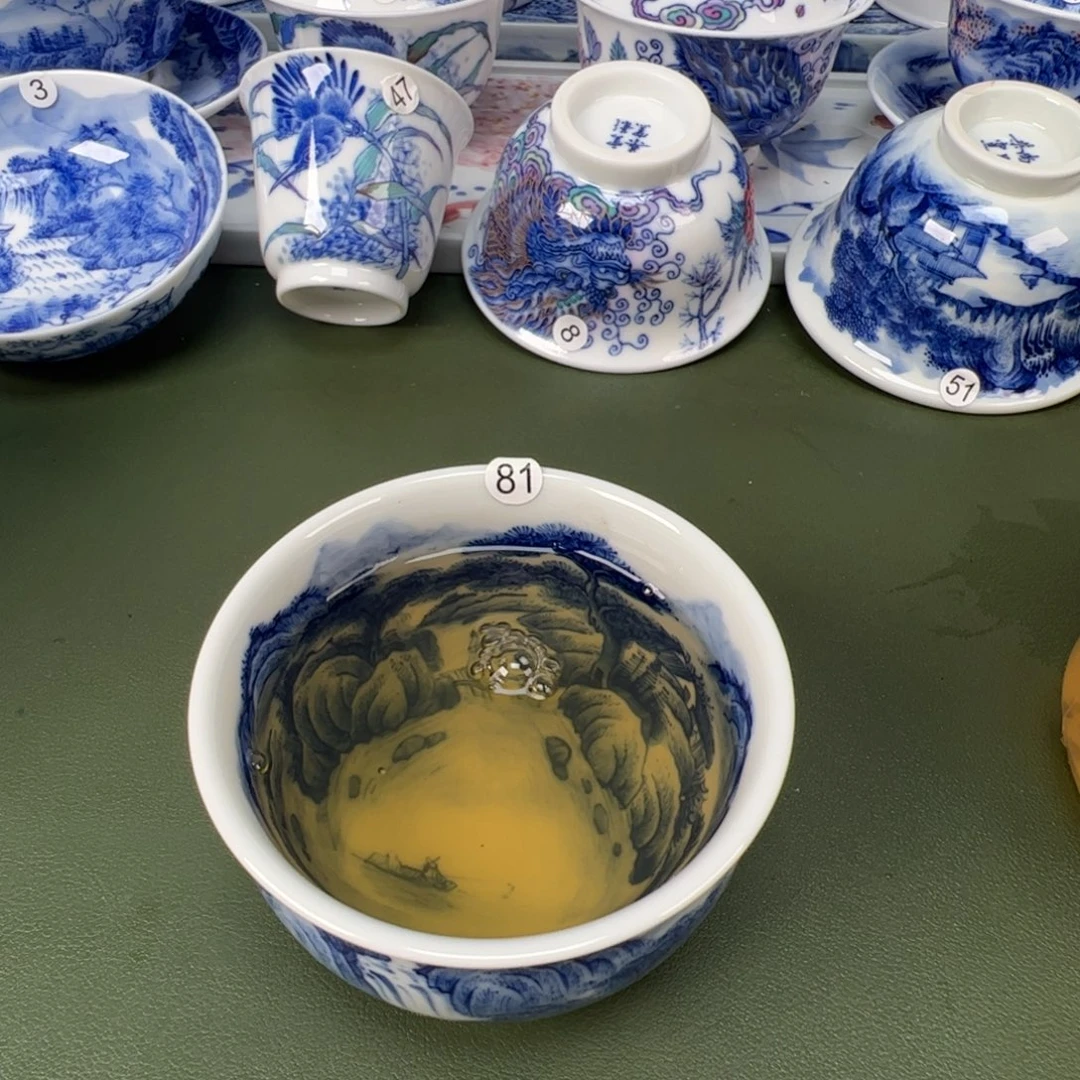 景德镇纯手工纯手绘茶具木木81
