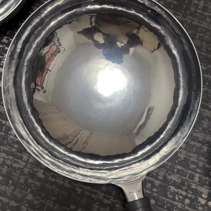 陈***四熟铁手工锻打铁锅34