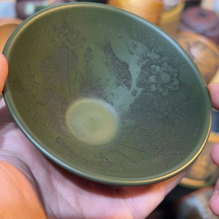茶杯紫砂宜兴紫砂主人杯